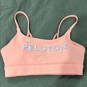 Peloton Pink Sports Bra size Small